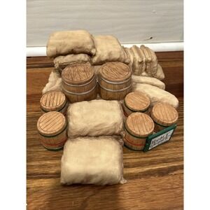 Enesco Home Grown - HTF Barrel Display Stand